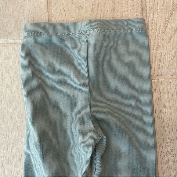 NEW Zara Toddler Girl Blue Ribbed Leggings - Picture 8 of 9